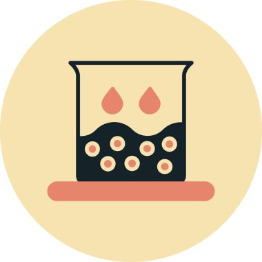 Kahve. Web simgesi basit illüstrasyon