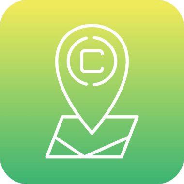 Posta simgesinin vektör illüstrasyonu