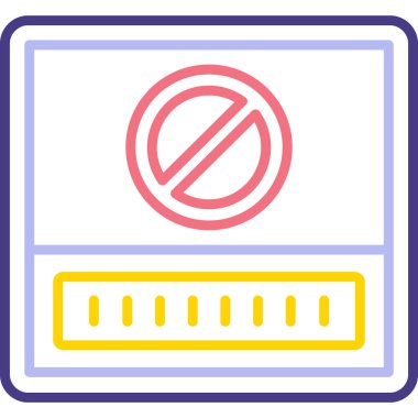 Kart simgesi, modern vektör illüstrasyon tasarımı