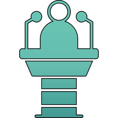 Modern b 'nin vektör illüstrasyonunda yiyecek ikonu yok