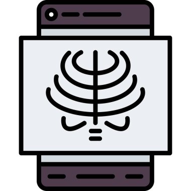 akıllı telefon vektör simgesi