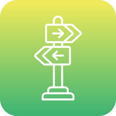 vektör yol trafik simgesi