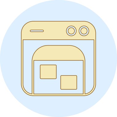 Modern b 'nin vektör illüstrasyonu eksik simgesi