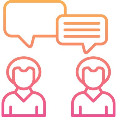 İş adamları. Basit resimleme