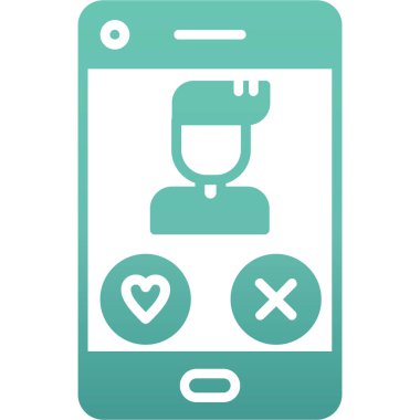 Kalp simgesi ile Smartphone