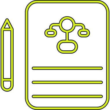 belge web simgesi basit tasarım