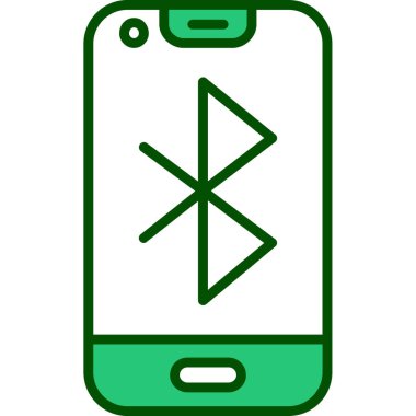 akıllı telefon simgesi vektör illüstrasyonu