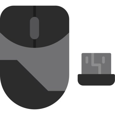 Fare simgesi, vektör illüstrasyonu