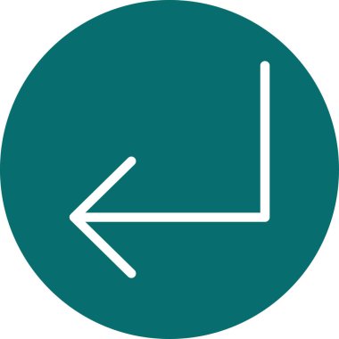 ok sağ yön simgesi ana hat biçiminde