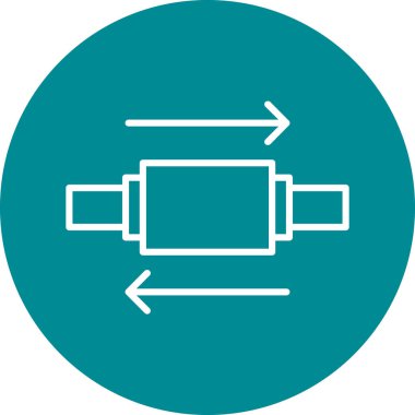 seo modern simgesinin vektör illüstrasyonu