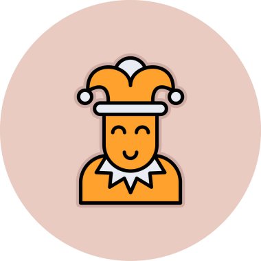 Kadın simgesinin vektör illüstrasyonu