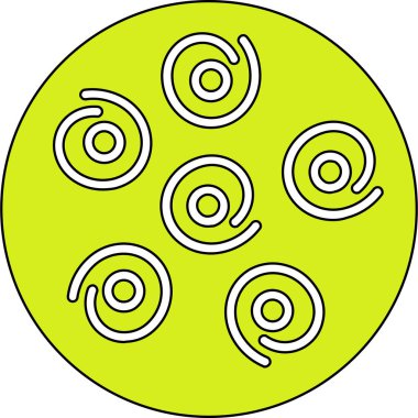 Çizgi film yiyeceklerinin vektör çizimi