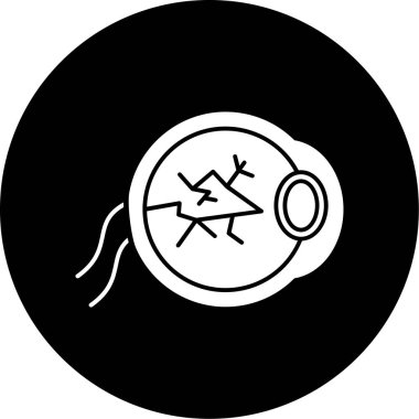 Bir Cadılar Bayramı simgesinin vektör illüstrasyonu