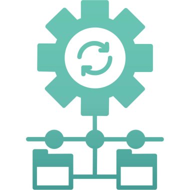 seo modern simgesinin vektör illüstrasyonu