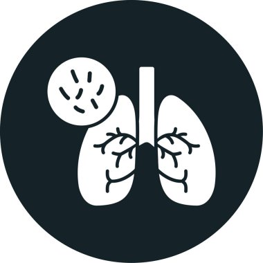 akciğerler insan akciğerleri simgesi