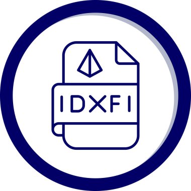 dosya biçimi simgesi, vektör illüstrasyonu