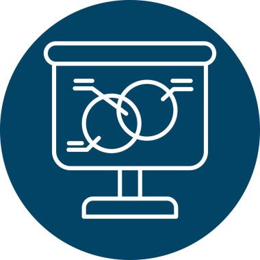 seo modern simgesinin vektör illüstrasyonu