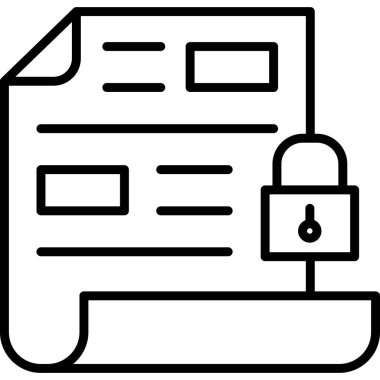 veri koruma veri simgesi