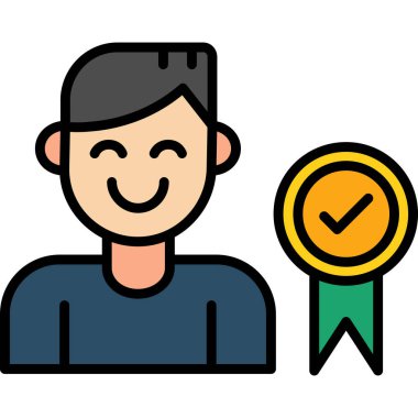 Başarı ödülü simgesi Doldurulmuş özet biçimi