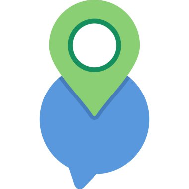 konum pin haritası pin simgesi tam taslak biçimi