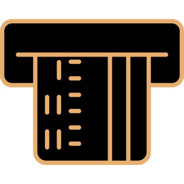 Kahve makinesi simgesi renk ana hatları vektörü. Kafe makinası. kahve makinesi.