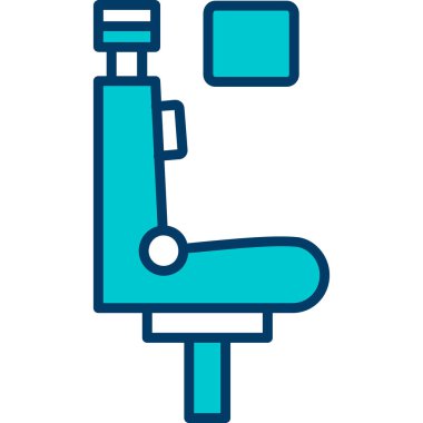Bir b simgesinin vektör illüstrasyonu