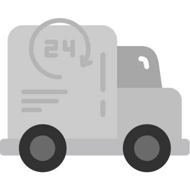 servis simgesi, vektör illüstrasyonu