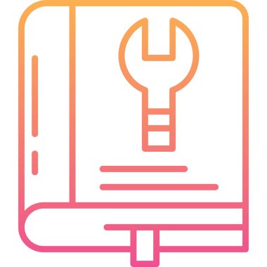 İngiliz anahtarı ve tornavida vektör simgesi