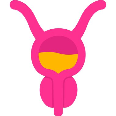 Dişi uzaylı. Basit resimleme