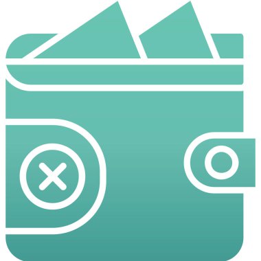 Kredi kartı düz vektör simgesi