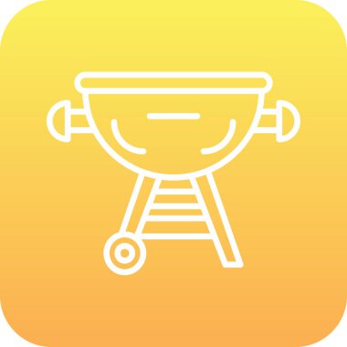 Bir tencerenin vektör çizimi