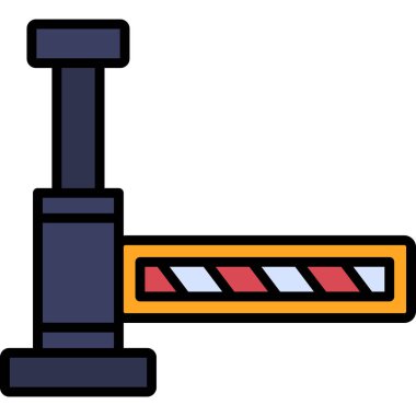 Yangın hortumu simgesi, basit dizayn