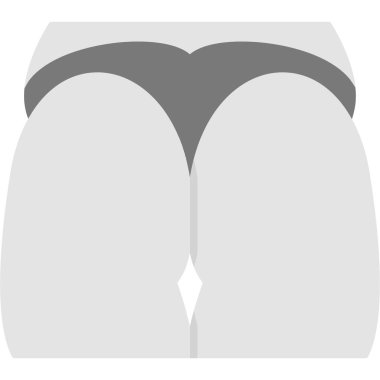 Pantolon. Web simgesi basit illüstrasyon