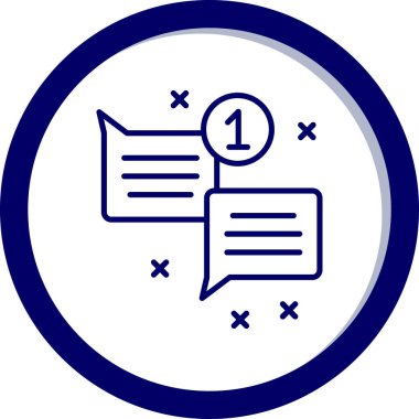 Seo simgesinin vektör illüstrasyonu