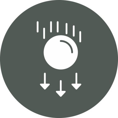 Eğilim biçimi izole edilmiş arkaplanda ok simgesi