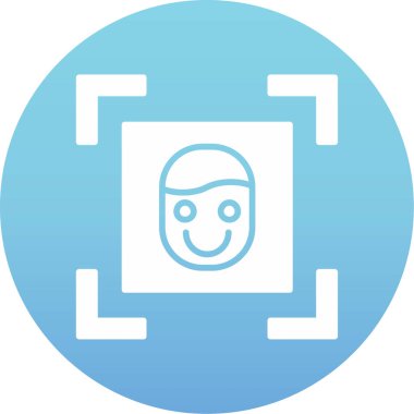 maske simgesi vektör illüstrasyonu