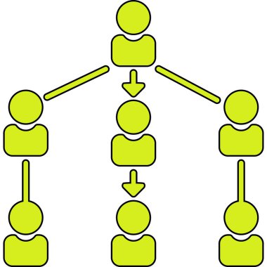 Sosyal ağ bağlantı simgesi