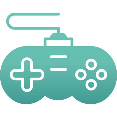 oyun denetleyici simgesi vektör çizimi