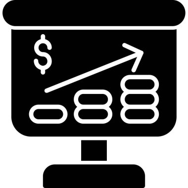 iş simgesi vektör illüstrasyonu