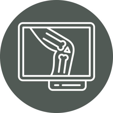 Monitör ikonu olan bir el. resimleme tasarım biçimi