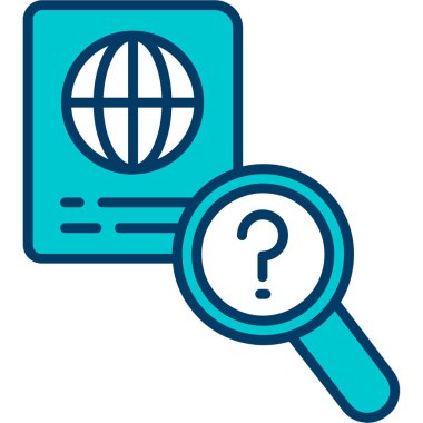 Ara. Web simgesi basit illüstrasyon