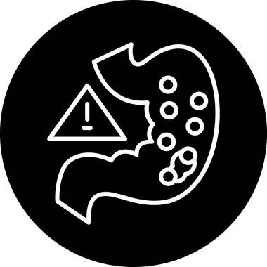 Tıbbi bir simgenin vektör illüstrasyonu