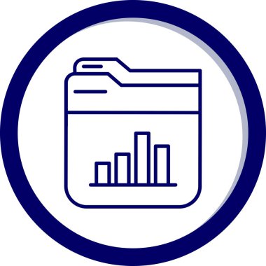 Çizelge. Web simgesi basit illüstrasyon