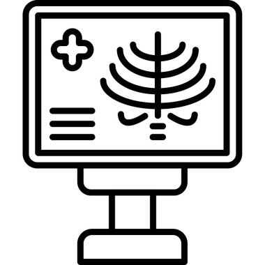 izleyici simgesi, vektör illüstrasyonu