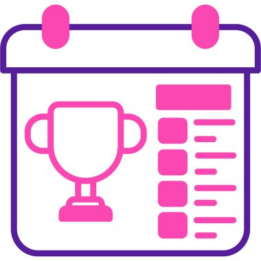 İş simgesinin vektör illüstrasyonu modern simge