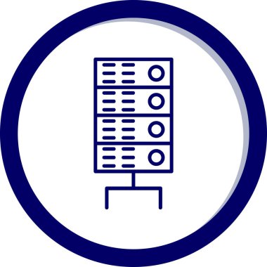 Müzik çalar simgesinin vektör illüstrasyonu