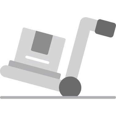 Ofis masası ikonu. Web için basit masa vektör simgesi çizimi