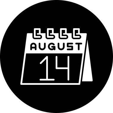 4 Ağustos takvim simgesi