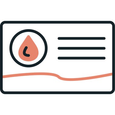 kan bağışı vektör simgesi