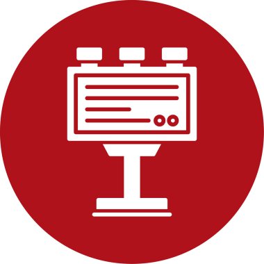 Seo simgesinin vektör illüstrasyonu,